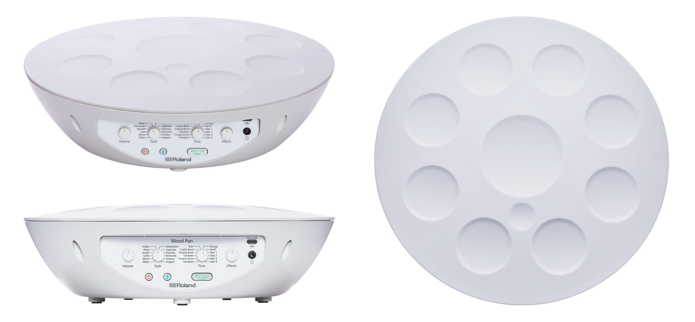 Roland moodpan MN-10 デジタル ハンドパン 【新製品情報】Mood Pan